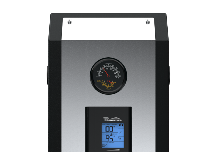 Aquastat de température et contrôleur numérique de la chaudière électrique bth ULTRA résidentiel