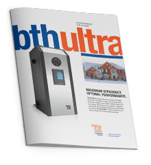 Informative flyer of the bth ULTRA in English including product caracteristics and advantages