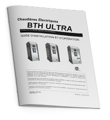 Guide d'utilisation et d'entretien en français pour la chaudière électrique bth ULTRA résidentiel