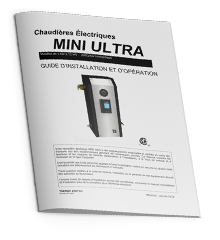 Manuel pour chaudière électrique mini ULTRA en pdf
